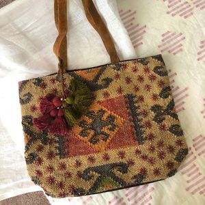 Boho tote bag